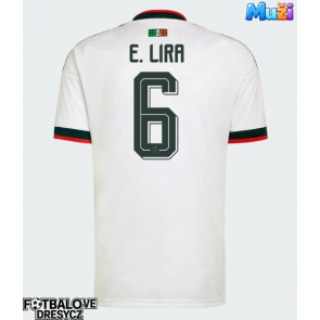 Mexiko Erik Lira #6 Venkovní Dres MS 2026 Krátký Rukáv